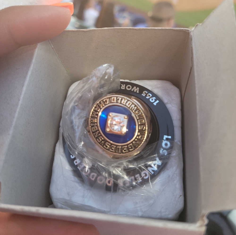 Dodgers Championship Replica Ring